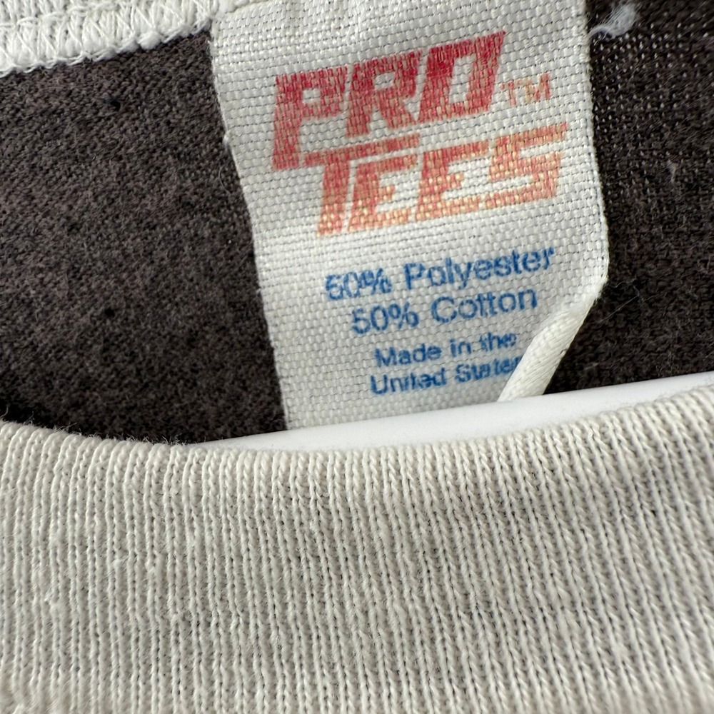 Vintage pro tees the world of outlaws baylands Fremont California baseball T XL - Picture 6 of 11